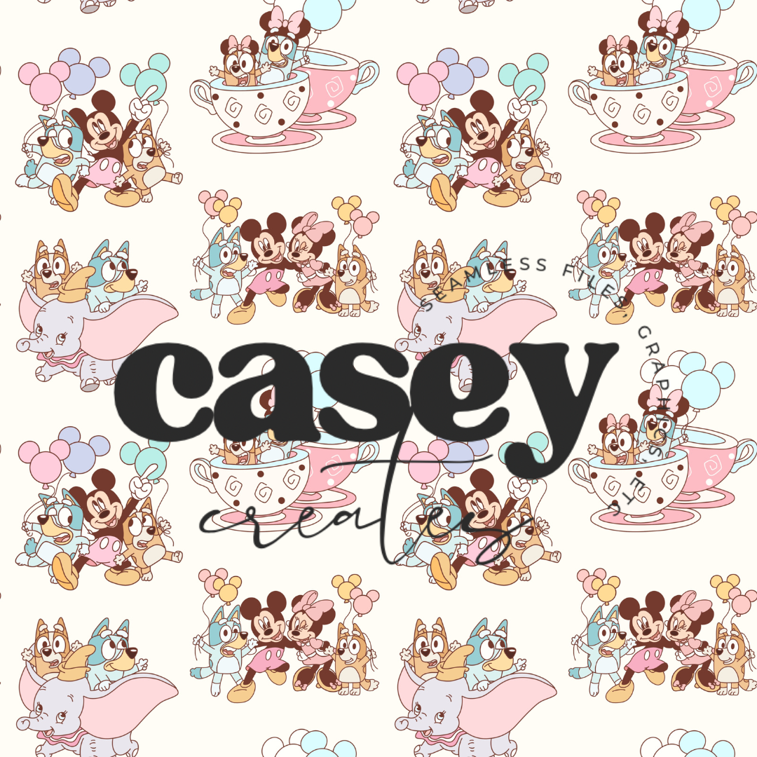 Magical Blue Dog Day