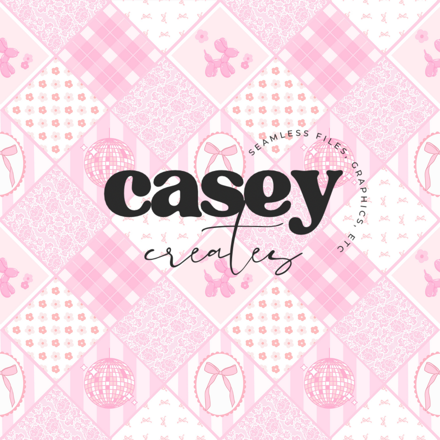 Preppy Pink Patchwork