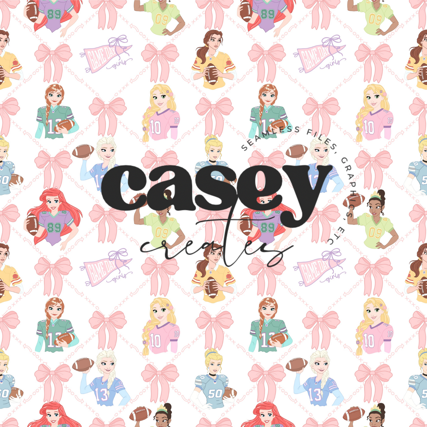 Coquette Football Princesses