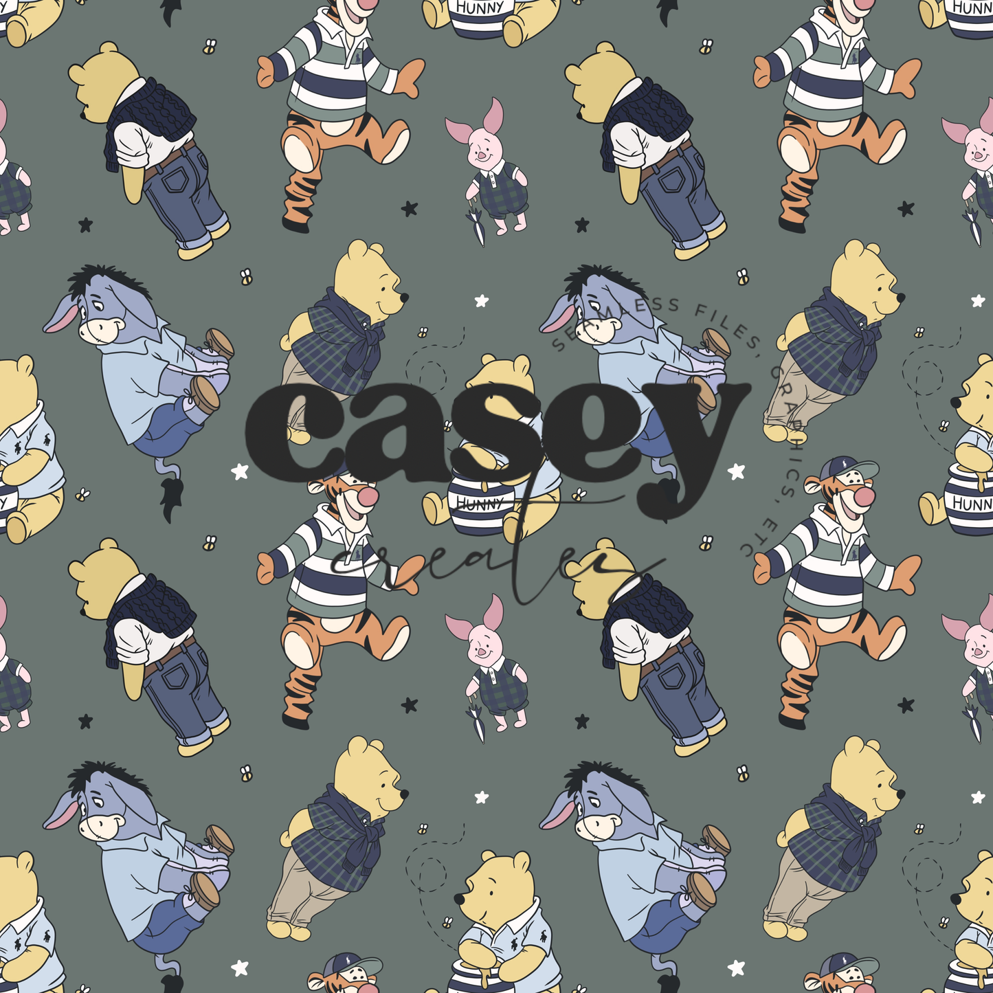 Preppy Bear and Friends