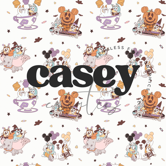 Blue Dog Spooky Magic