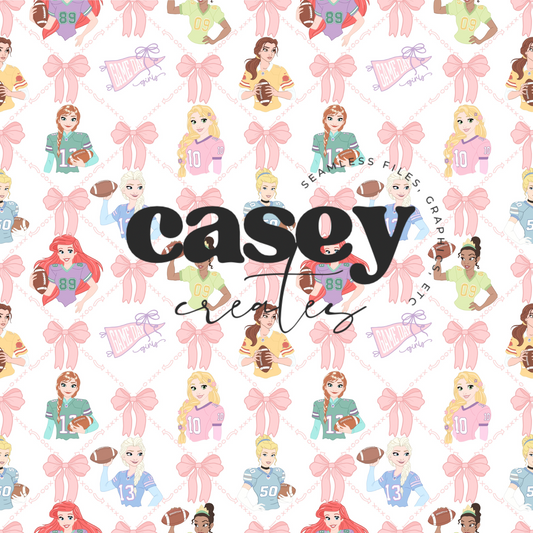 Coquette Football Princesses